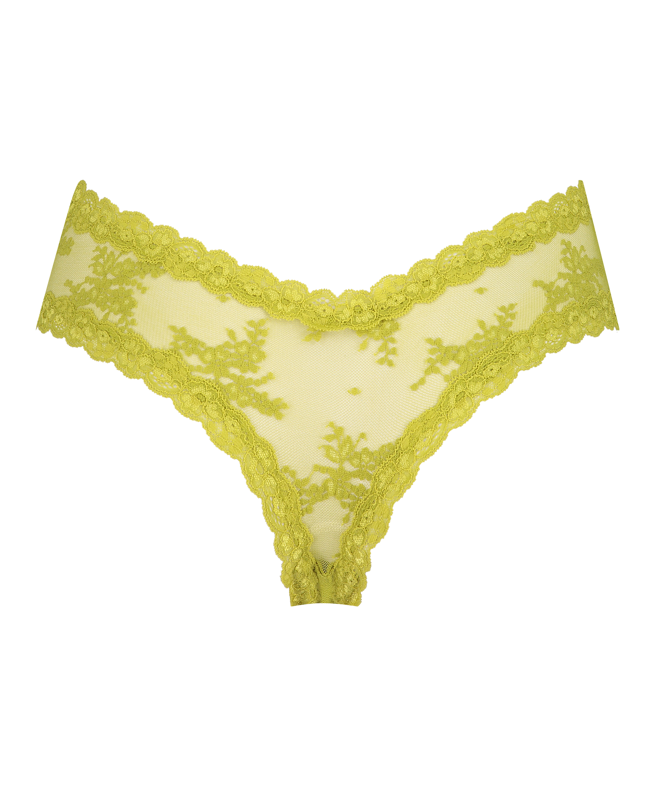 Brazyliany V-shape Mesh, Zielony, main
