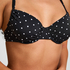 Bardolino Biustonosz Bikini z Fiszbinami i Wyści&oacute;łką, Czarny