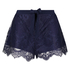 All-over Lace Pyjama Shorts, Niebieski