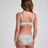 Brazyliany Lace Back, Niebieski