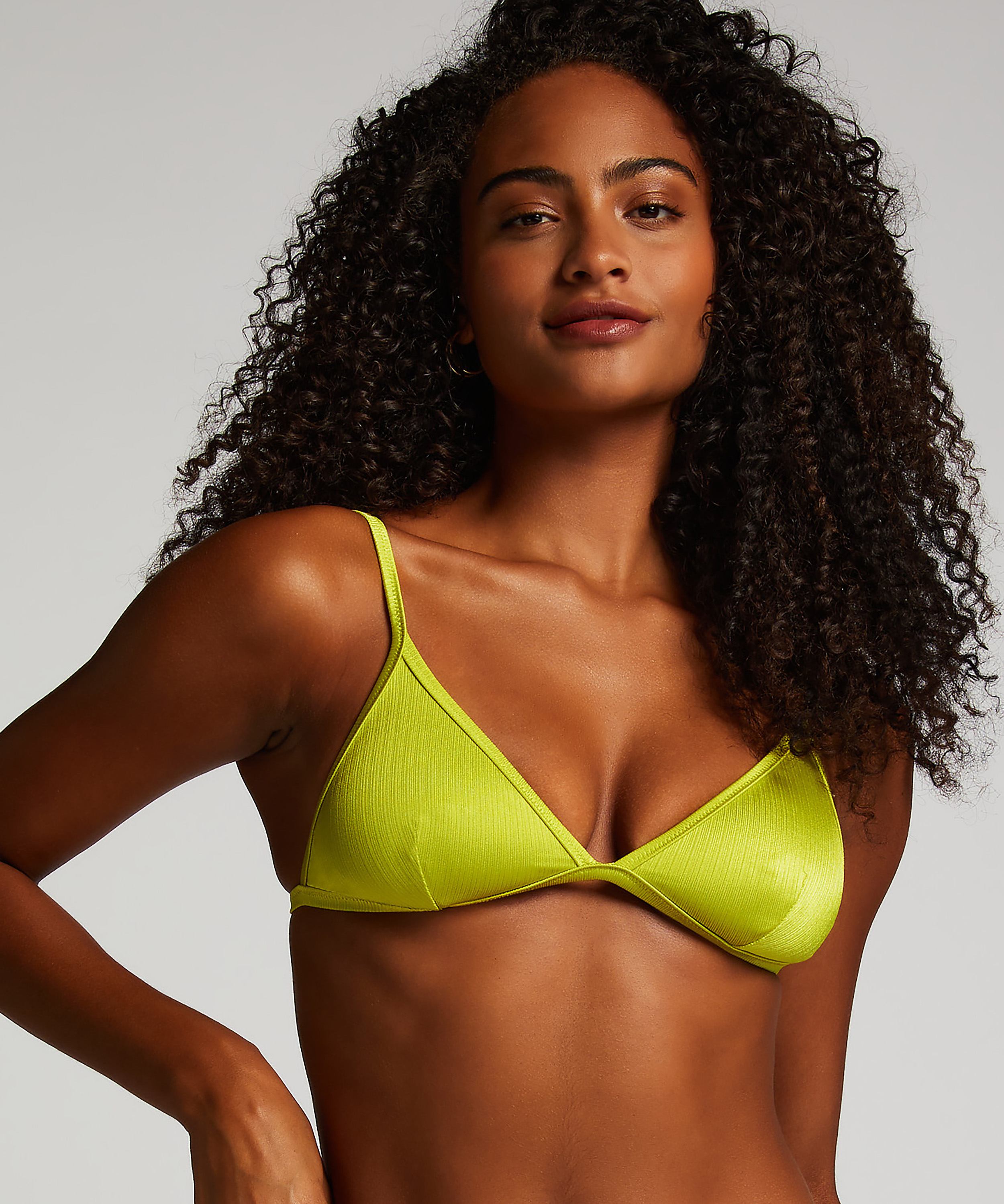 Top bikini Luna Triangle, Zielony, main