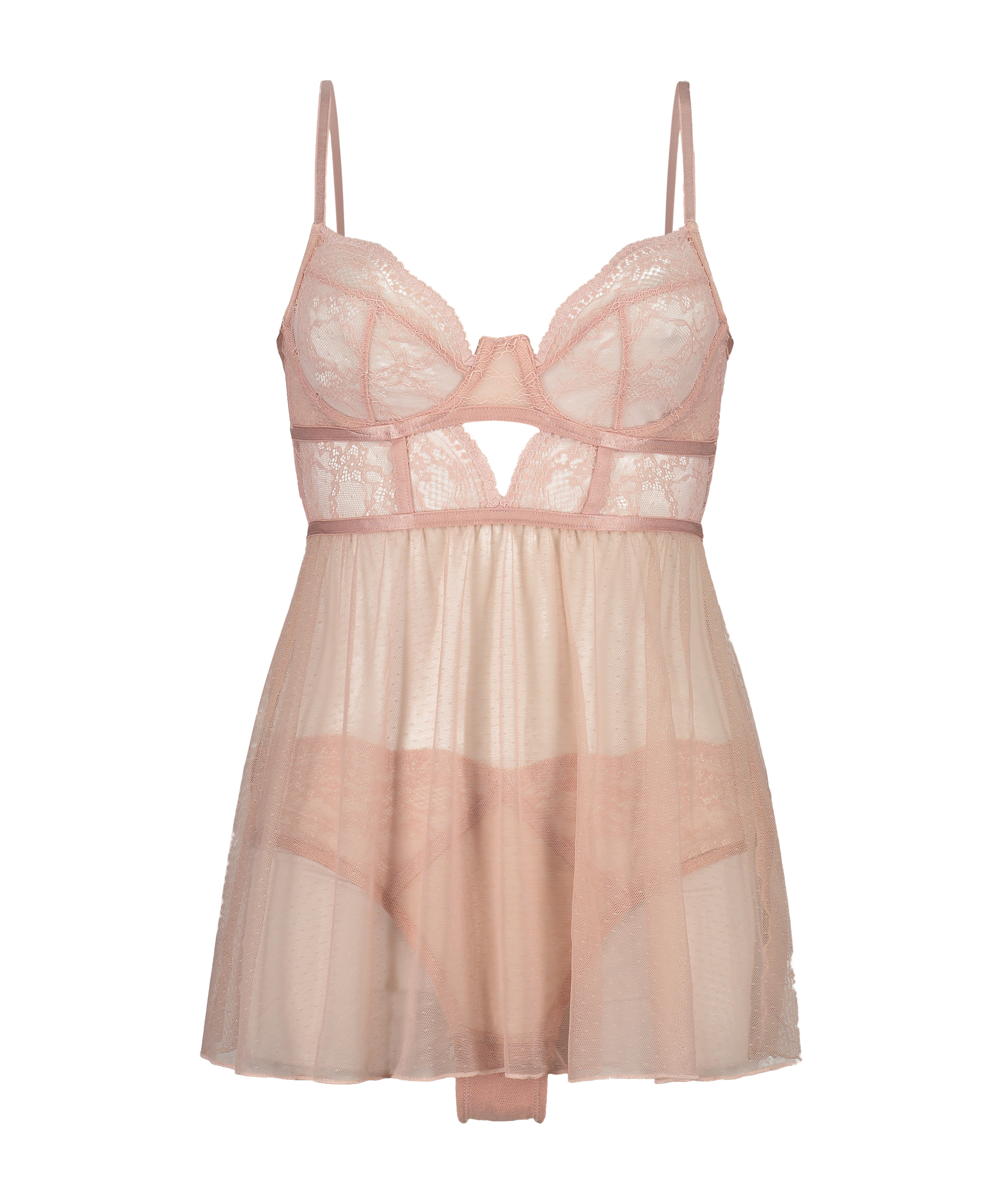 Babydoll Isabelle, R&oacute;żowy, main