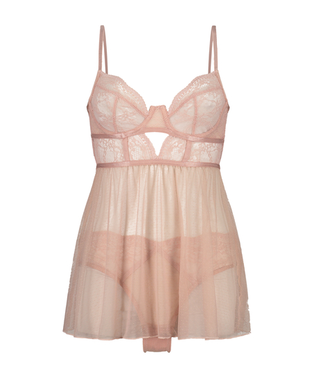 Babydoll Isabelle, R&oacute;żowy