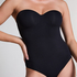 Usztywniane Body Smooth, Czarny