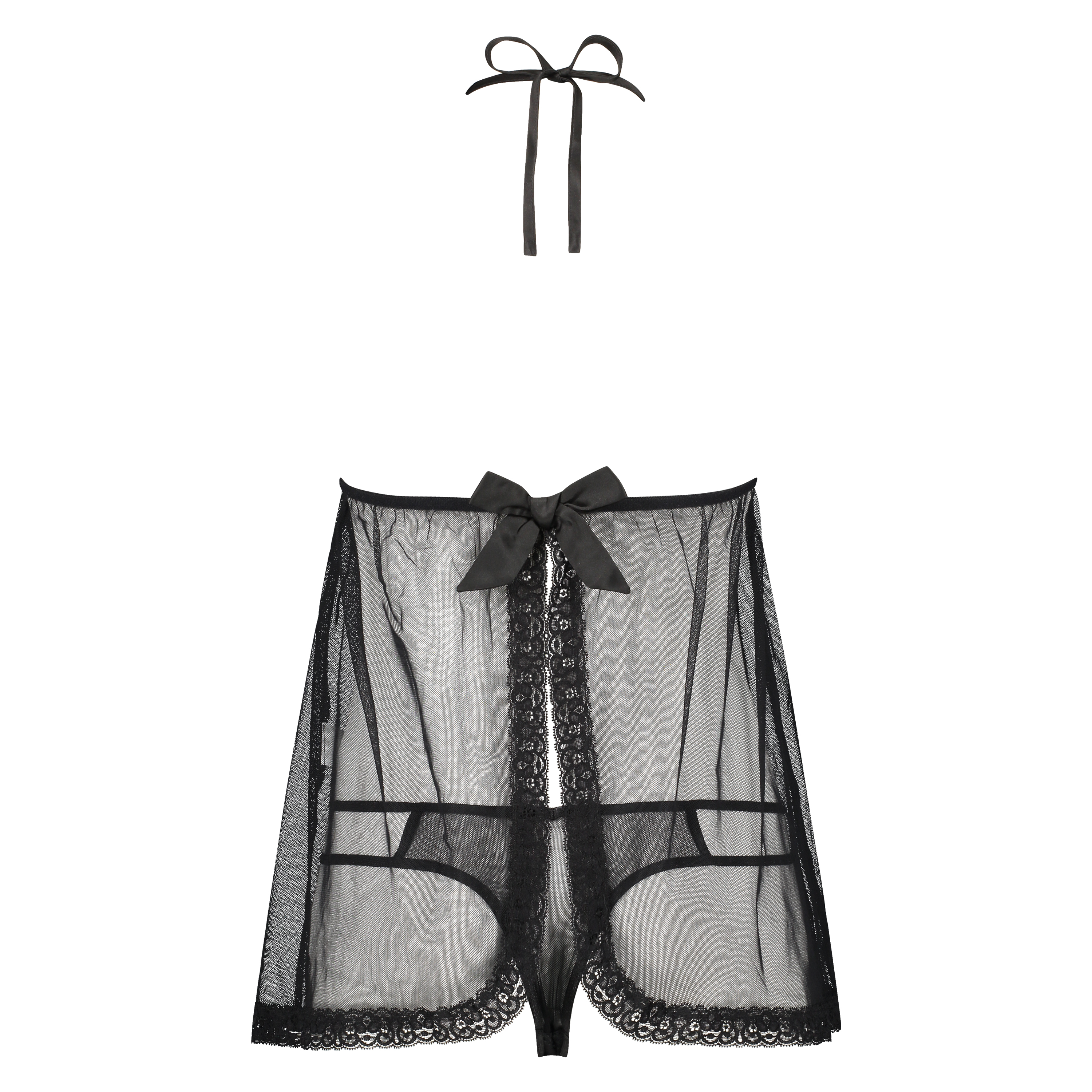 Babydoll Lace, Czarny, main