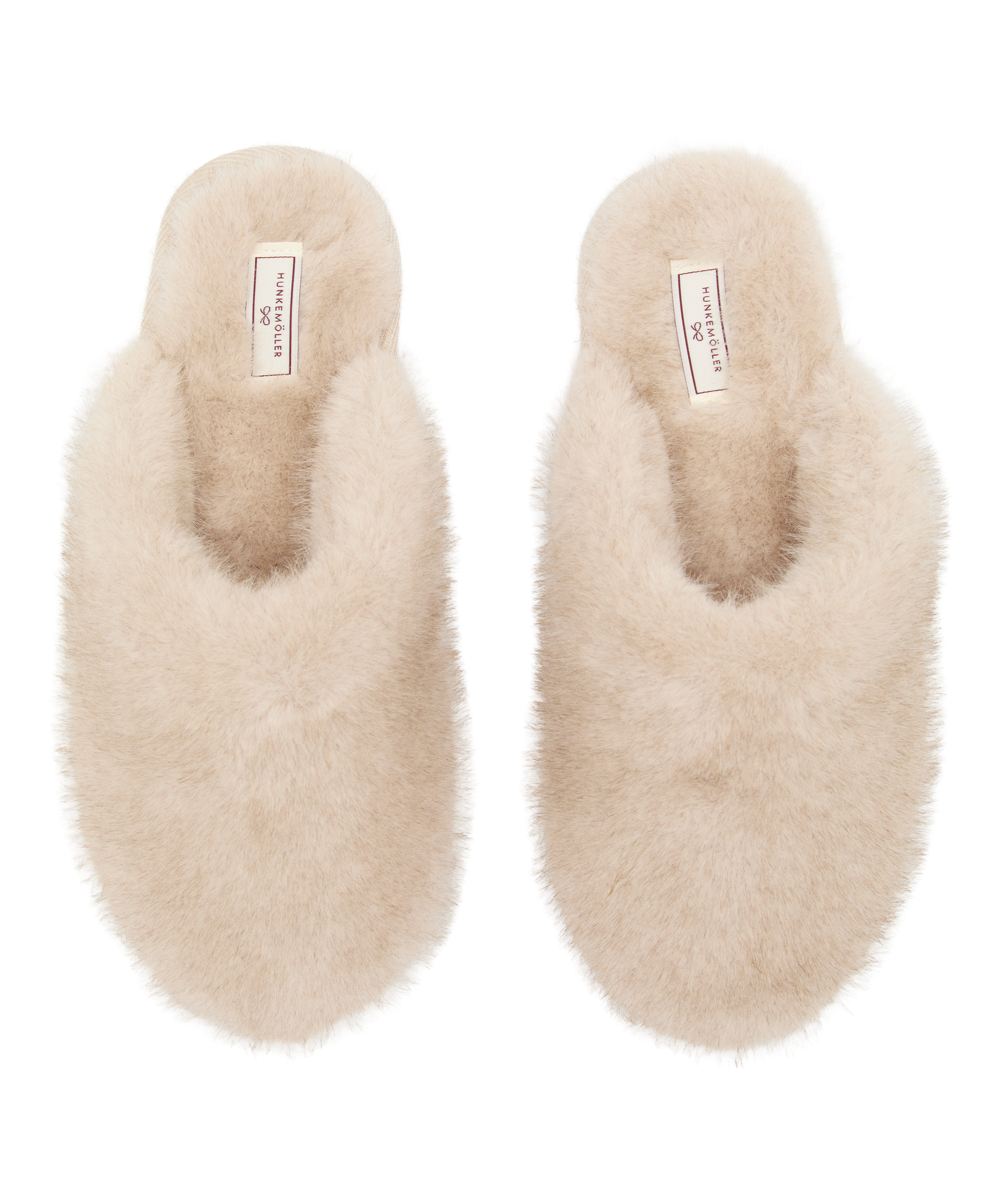 Kapcie Faux Fur, Szary, main