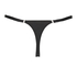 Duckie High Leg Tanga Thong, Czarny