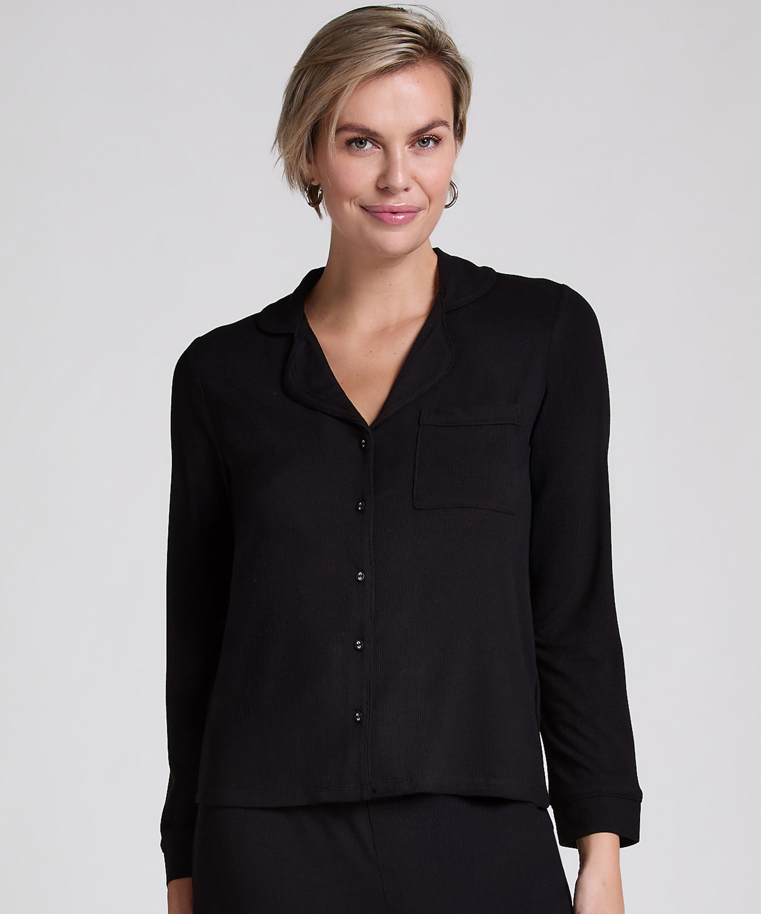 Kurtka Rib Essential, Czarny