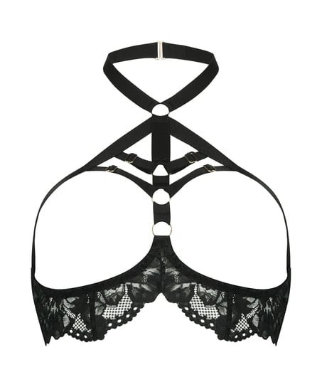 Private Bralette, Czarny