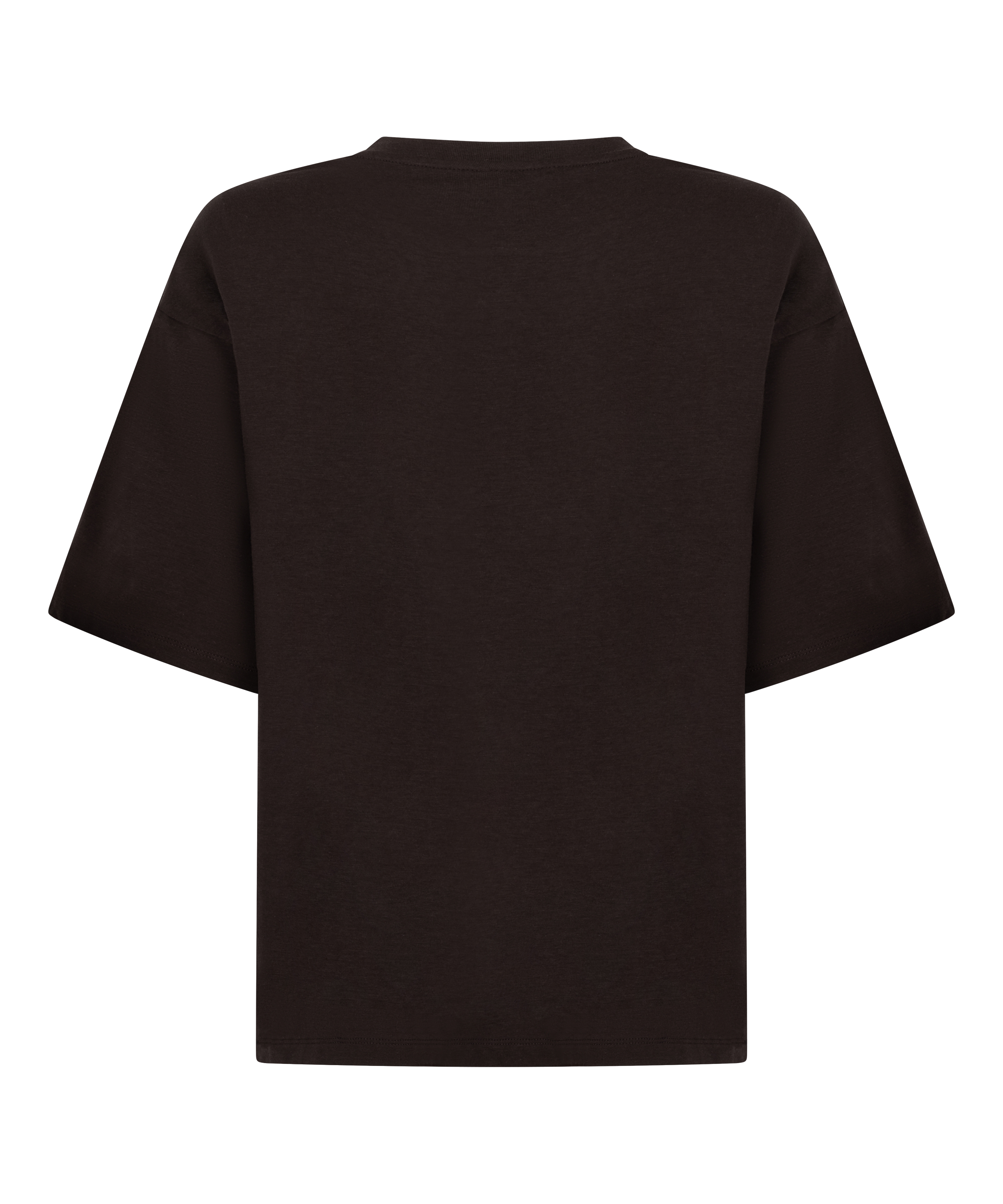 Pyjama Top Loose, Brązowy, main