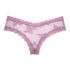 Brazyliany V-shape Mesh, Fioletowy