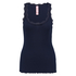 Top rib Cami lace, Niebieski