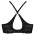 Hope Lace Padded Non-Underwired Bra, Czarny
