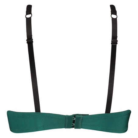 Non-padded underwired bra Loulou, Zielony