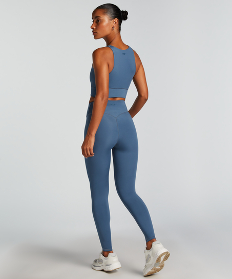 HKMX  Stanik sportowy poziom 1, Niebieski