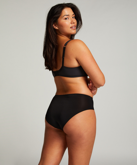 Wysokie majtki Adalyn, Czarny