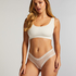 Brazyliany V-shape Mesh, Biały