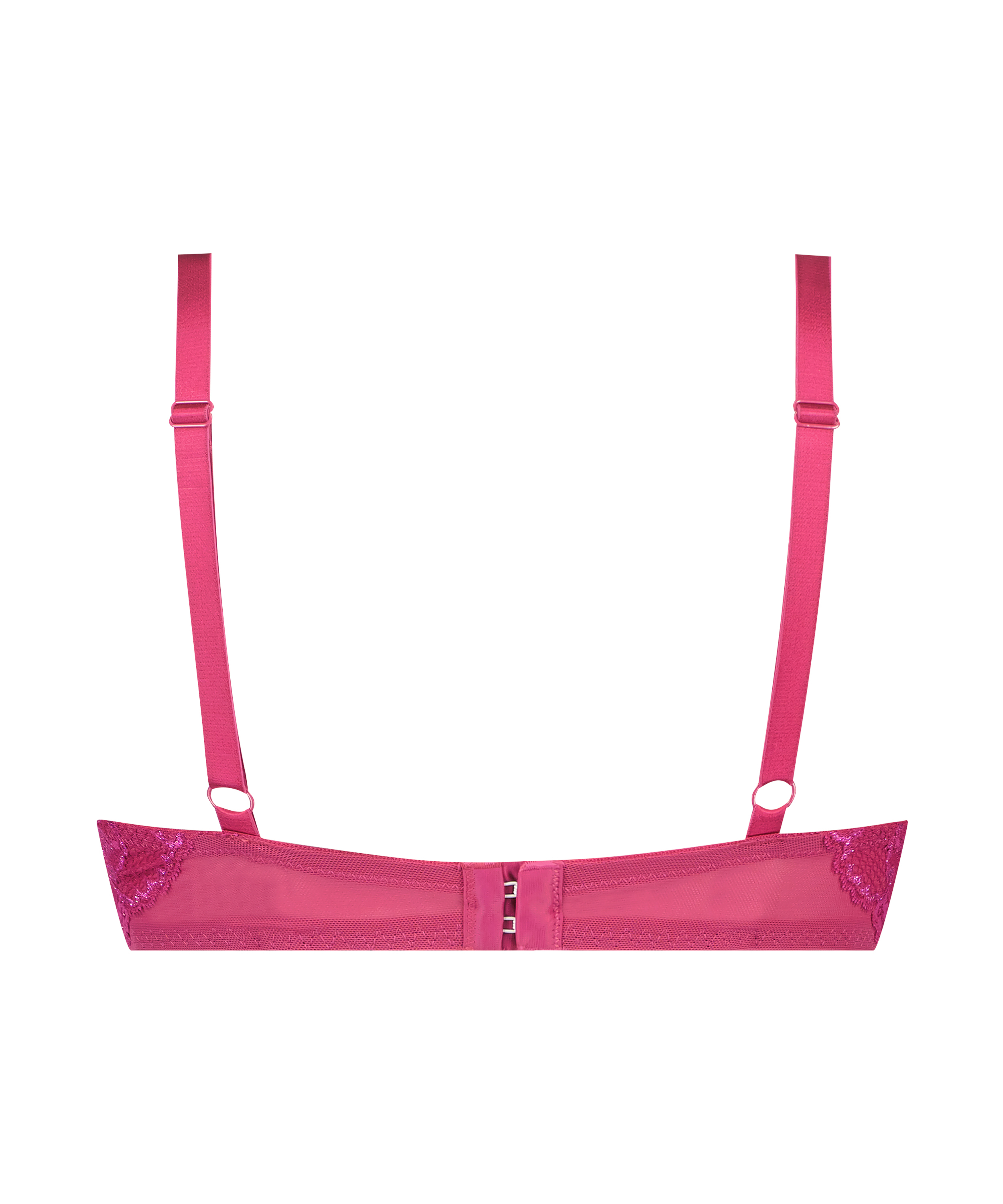 Biustonosz usztywniany z fiszbinami push-up Reeva, R&oacute;żowy, main