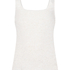 Singlet top z miękkiej bawełny, Beżowy