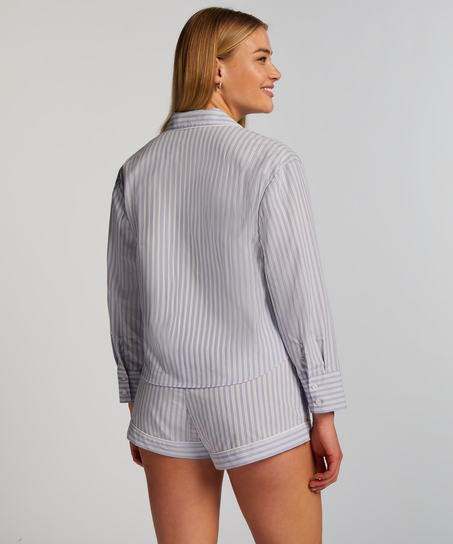 Bawełniane spodenki, Niebieski