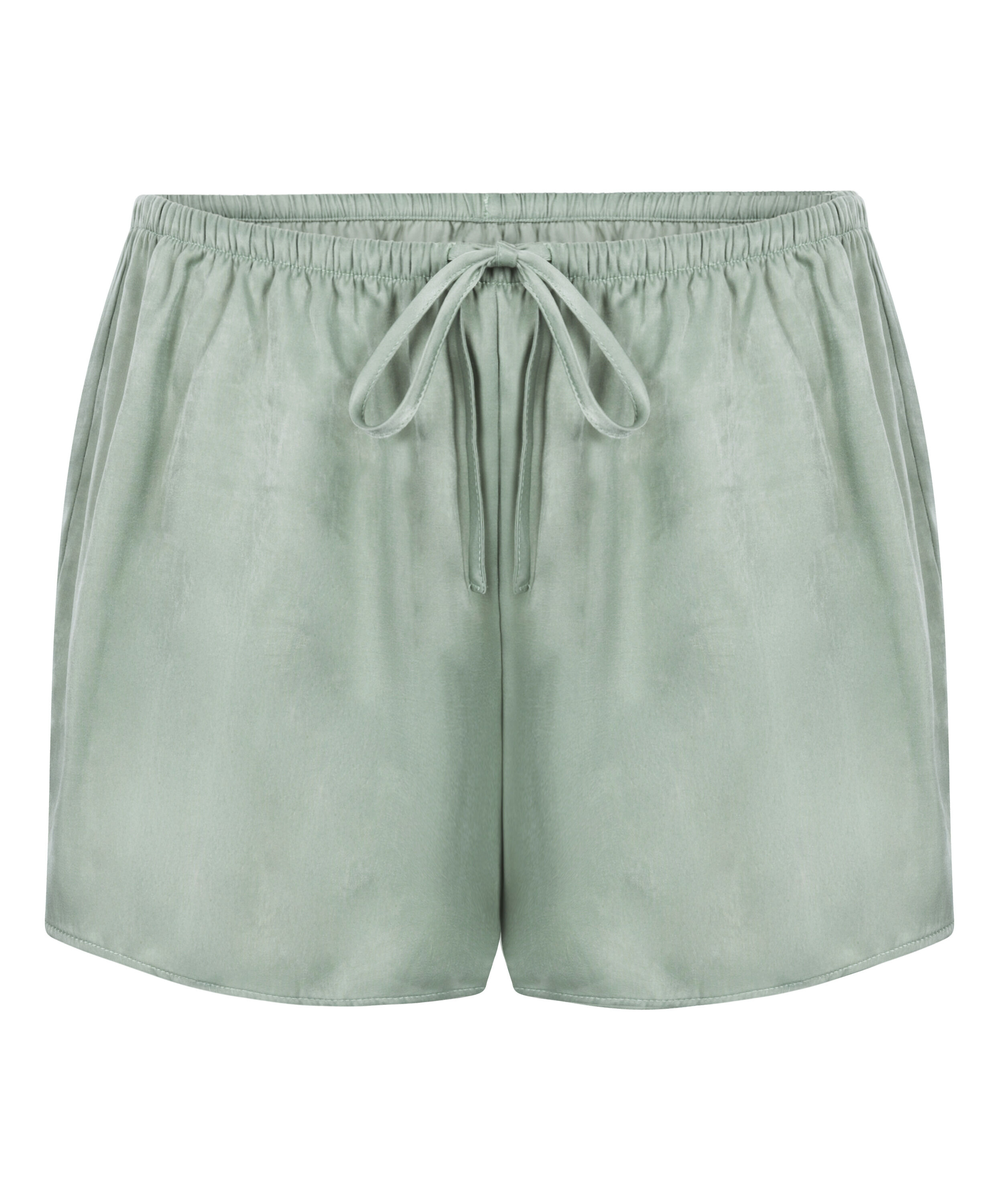 Satin Shorts Ayla, Zielony