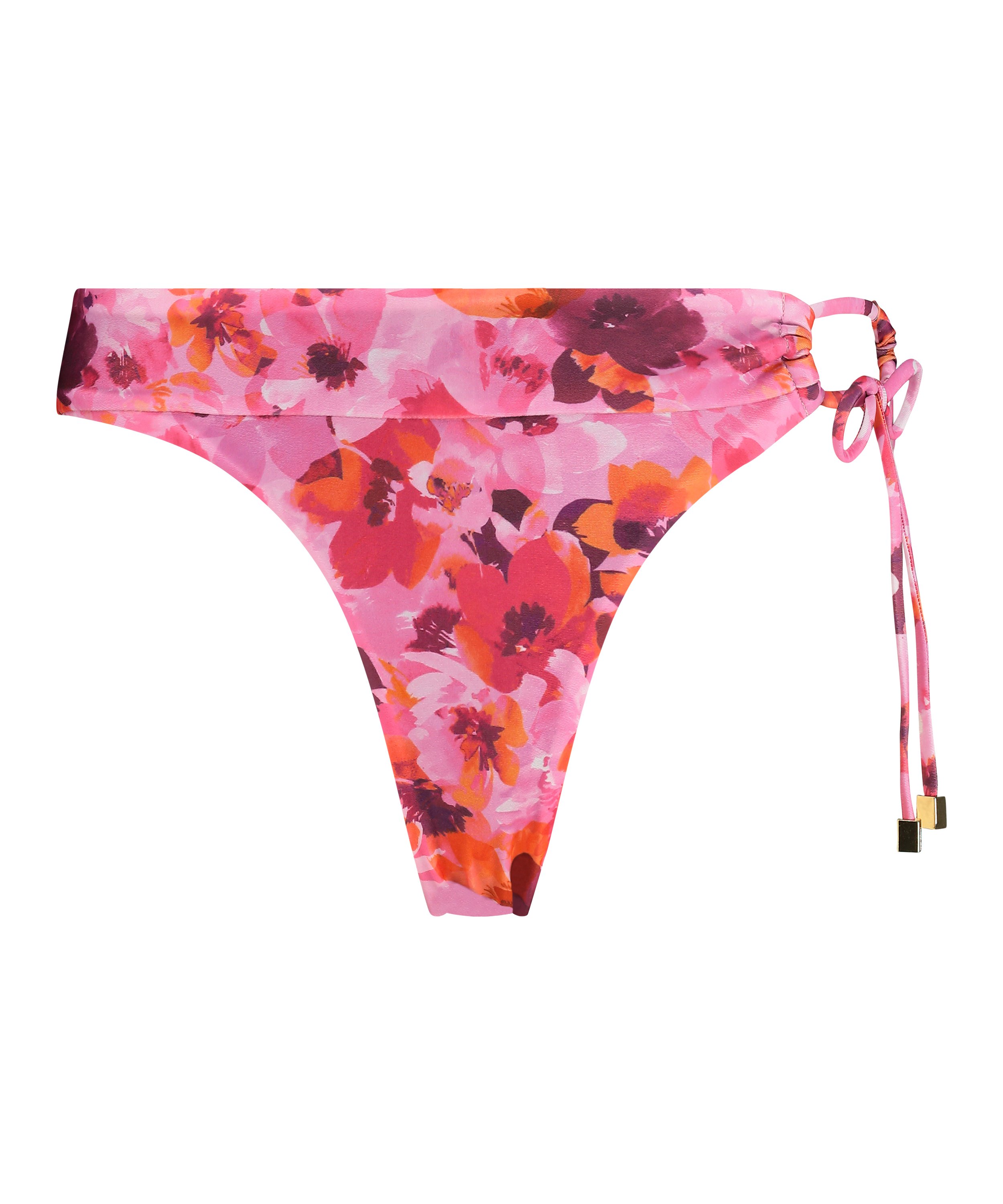 Majtki Bikini Rio Floral, Różowy, main