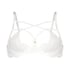 Biustonosz nieusztywniany z fiszbinami Anna, Biały