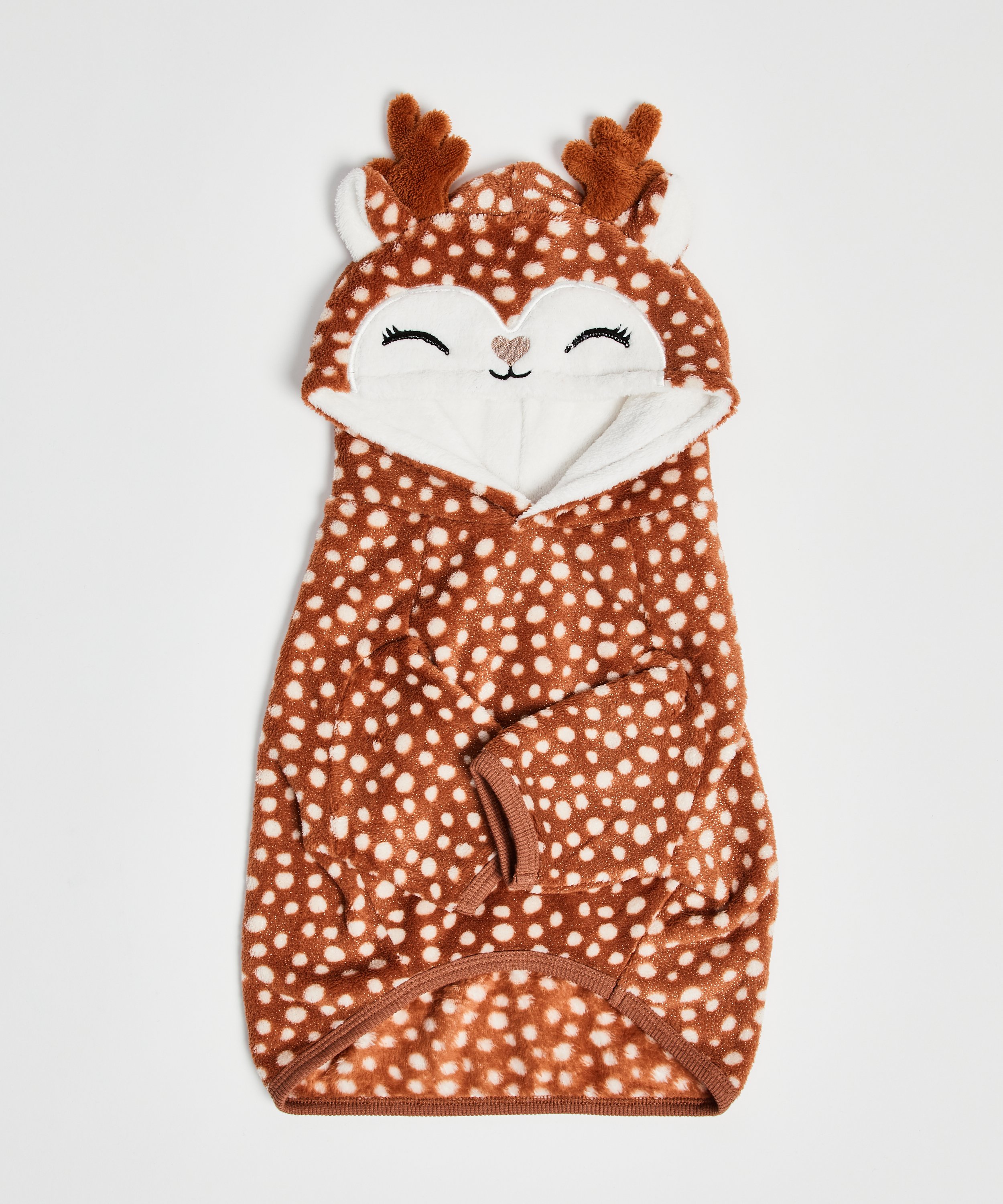 Polarowy kombinezon dla psa, Brązowy, main