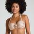 Top od bikini Lima Bandeau, Beżowy