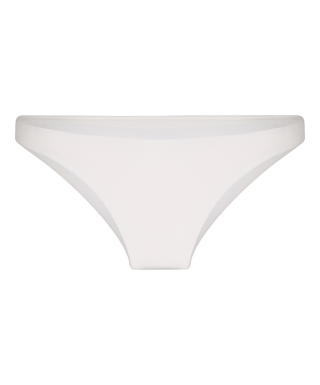 Modelujące Majtki Bikini z Wysokim Stanem Aruba, Biały