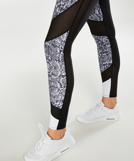 HKMX High waisted legging, Czarny