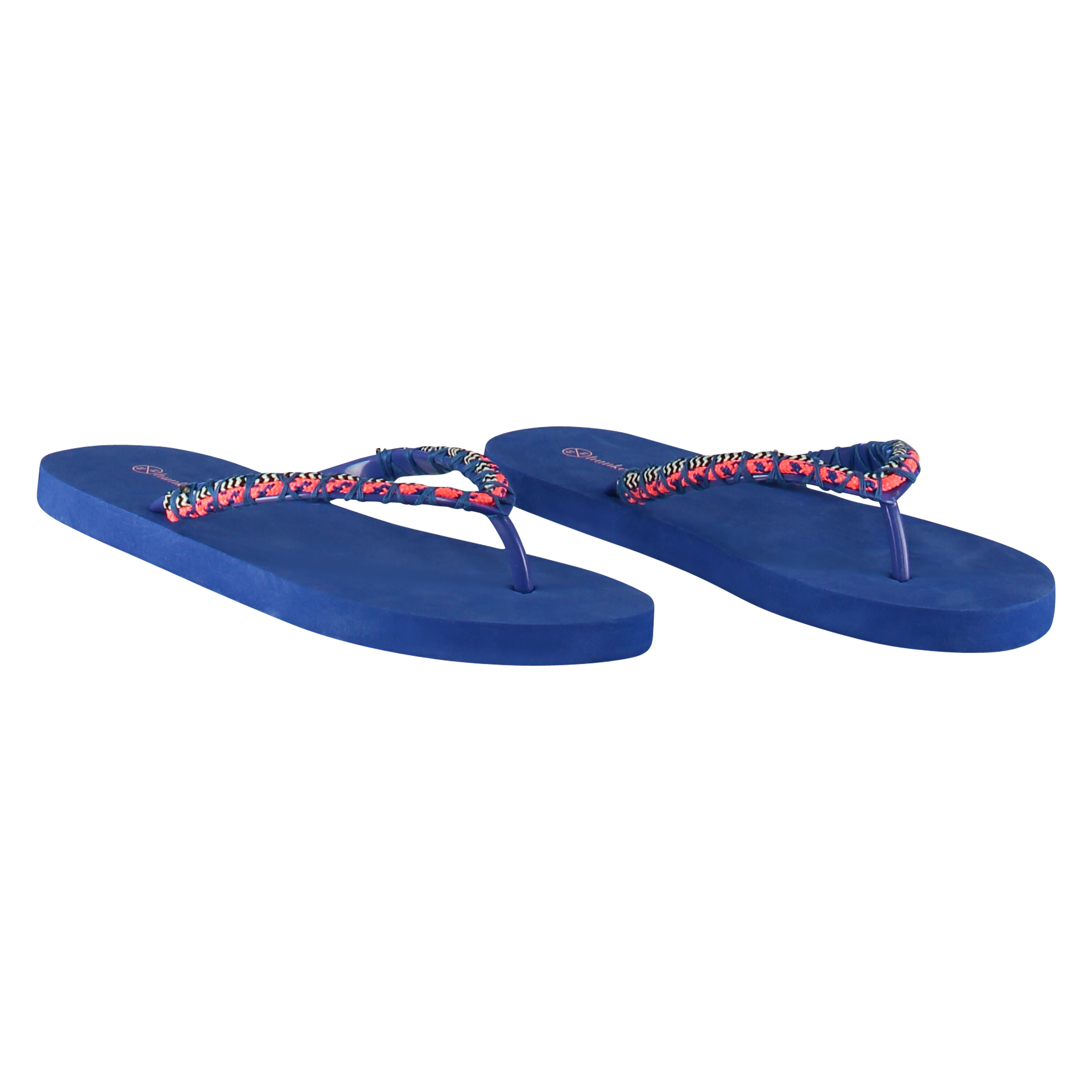 Flip-flops braided blue, Niebieski