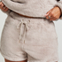 Piżama we wz&oacute;r Fleece, Szary
