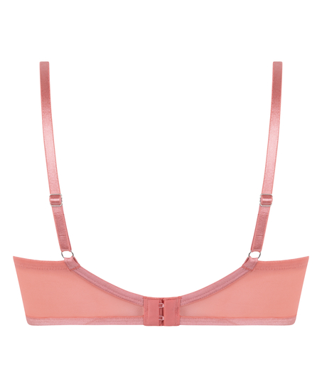 Biustonosz nieusztywniany z fiszbinami Sophia, R&oacute;żowy
