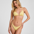 Tr&oacute;jkątny Biustonosz Bikini Riva, Ż&oacute;łty