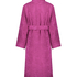 Długi szlafrok z polaru, R&oacute;żowy