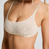 Biustonosz bralette Darcy, Biały