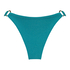 Majtki Bikini Wysoko Krojona Relief, Zielony