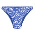 D&oacute;ł od bikini z wysokim wycięciem Cancun, Niebieski