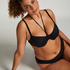 Majtki Bikini Rio Luxe, Czarny