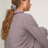 Pyjama Set Poplin Ruffle, Fioletowy