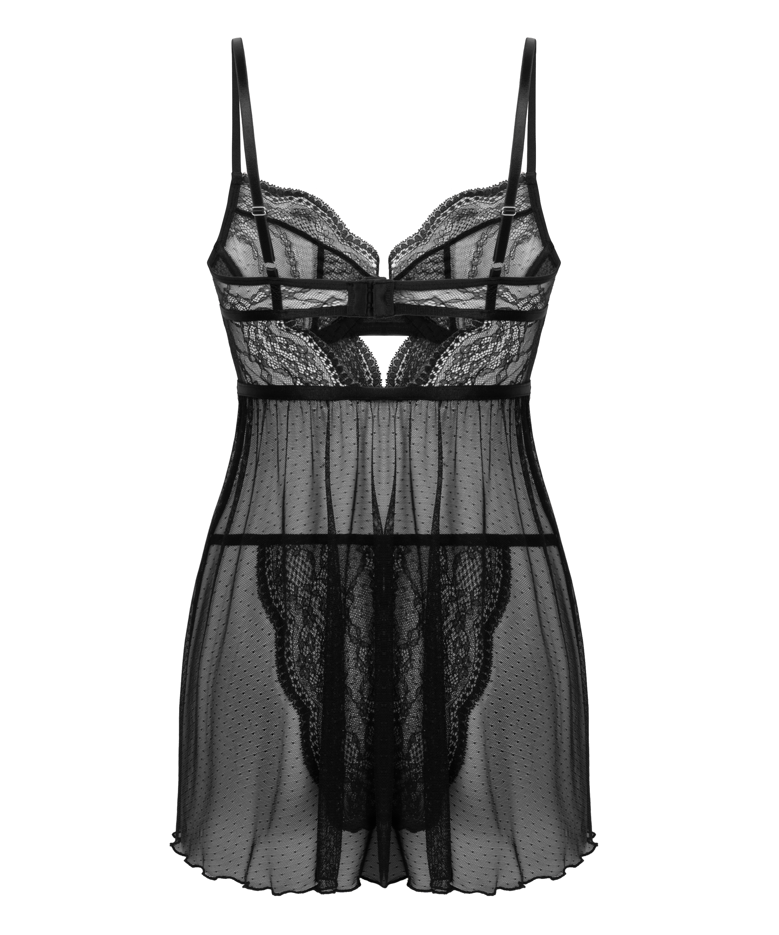 Babydoll Isabelle, Czarny, main