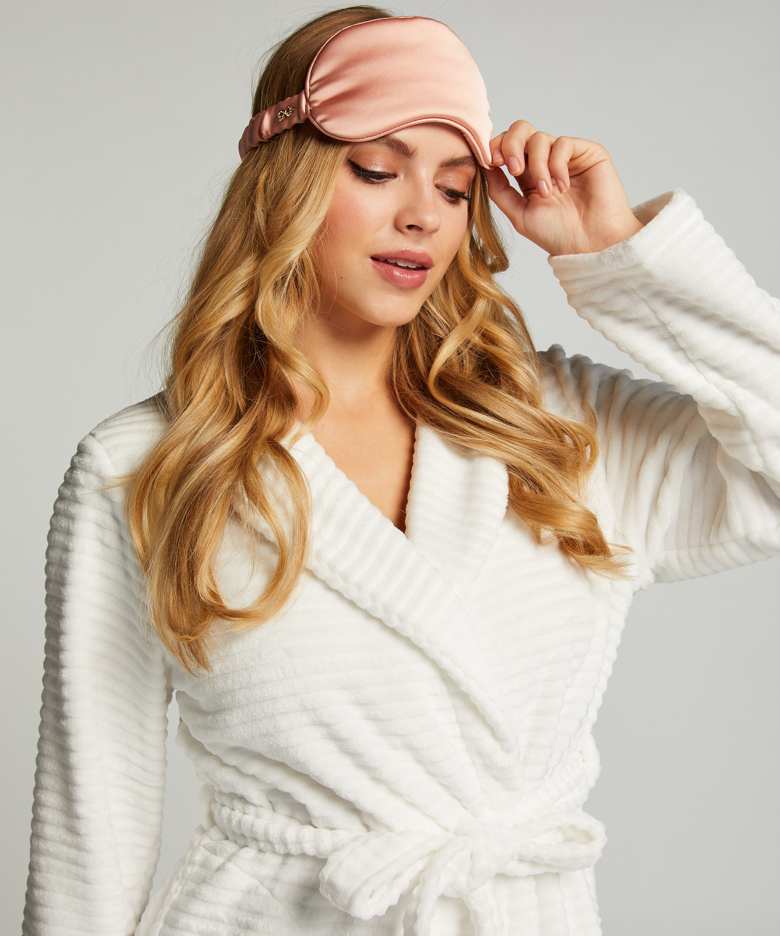 Maska do spania, Różowy, main