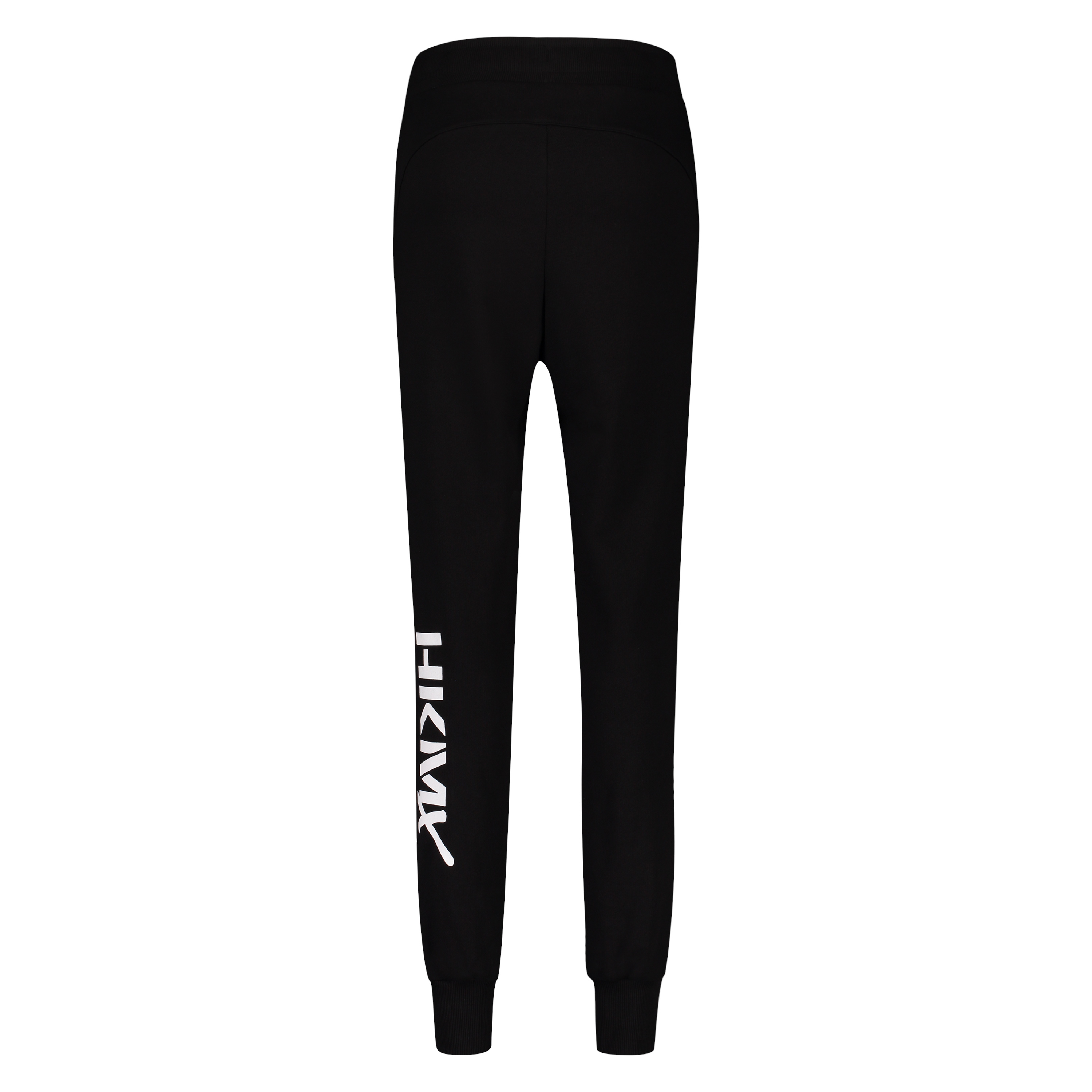 HKMX Branded Boyfriend Jogging Pants, Czarny, main