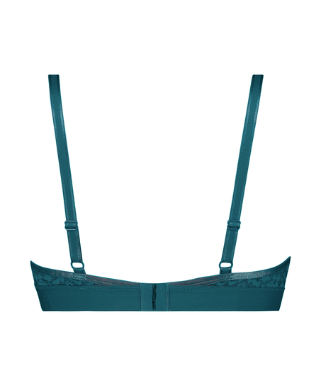 Biustonosz usztywniany z fiszbinami Rose, dla kobiet karmiących, Zielony