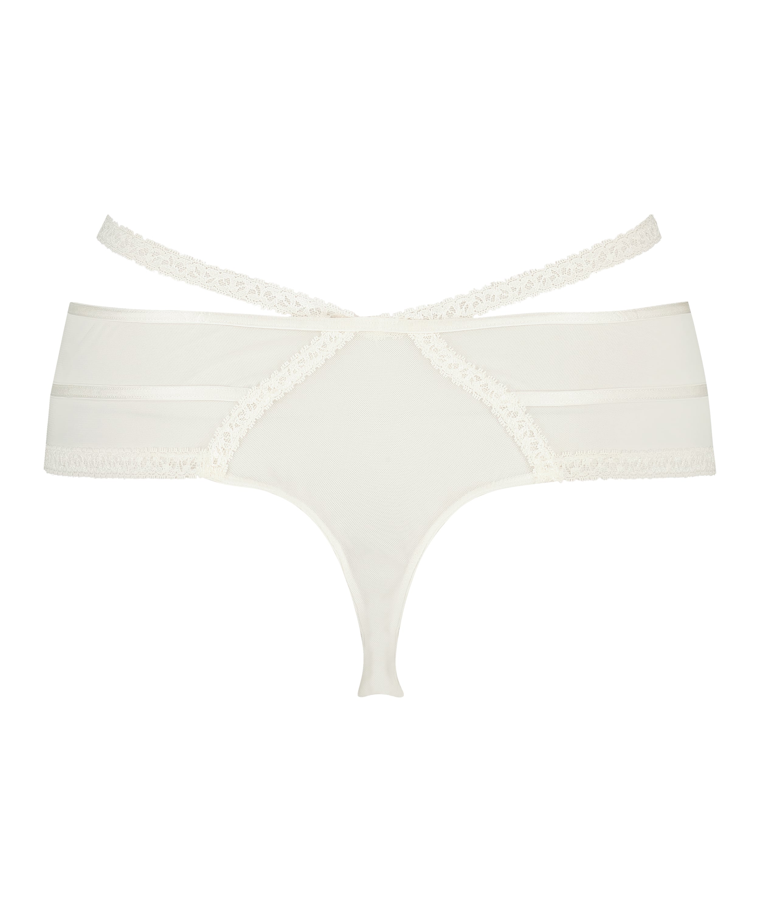 Stringi Curvy Lorraine, Biały, main