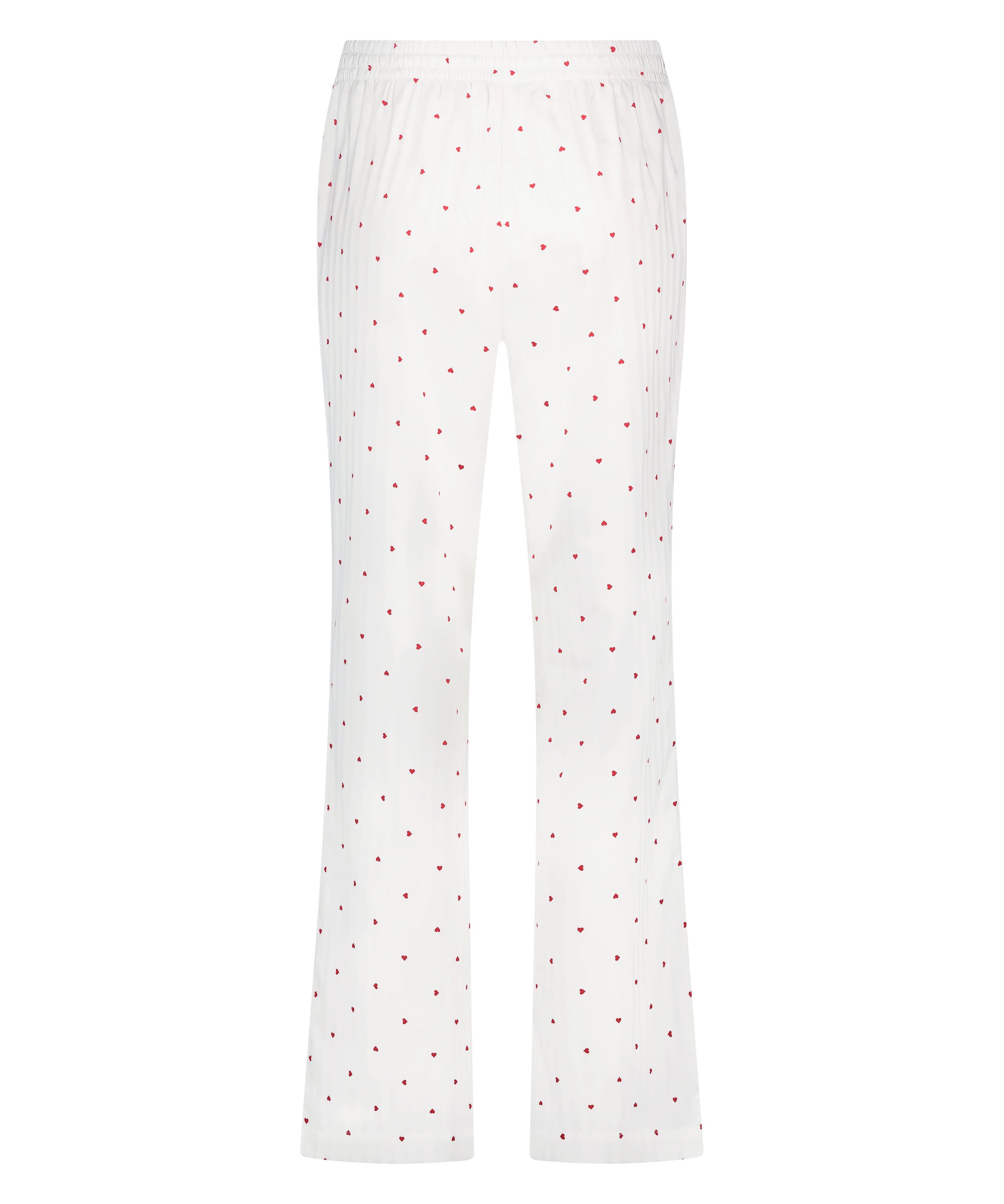 Dżersejowe spodnie Jacquard Hearts, Biały, main