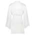 Lace Satin Kimono, Biały