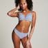 Brazyliany Lace Back, Niebieski
