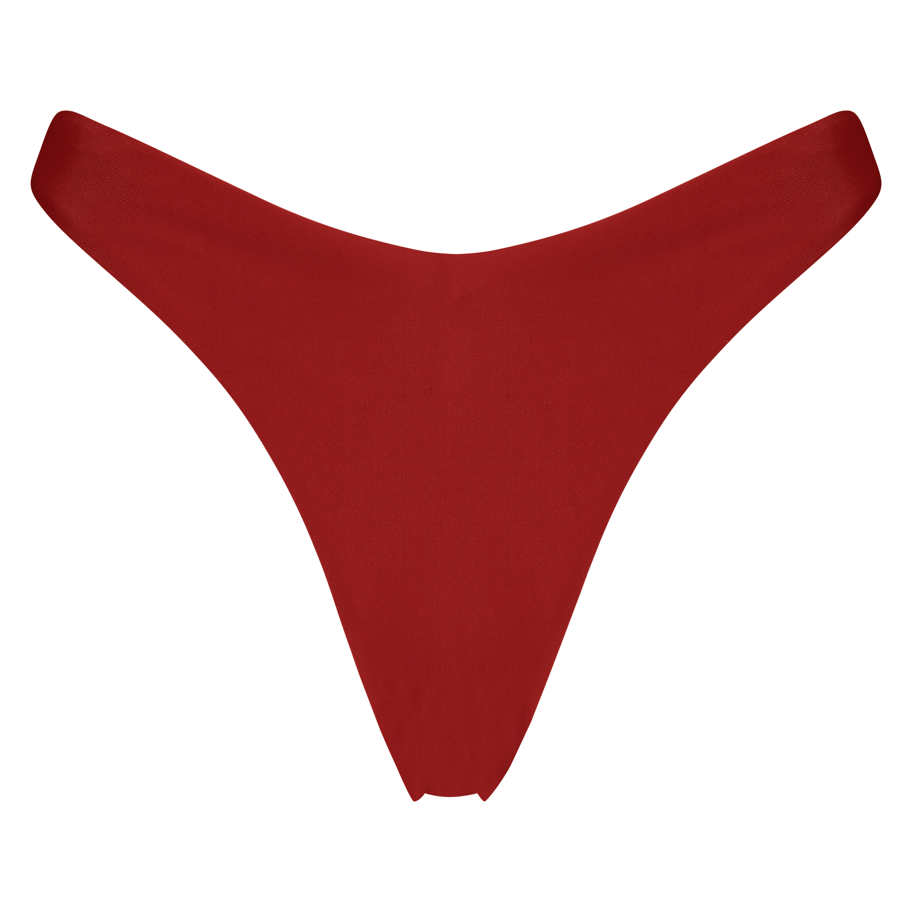 Pagoda high-leg bikini bottoms, Czerwony, main
